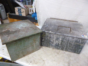 2 Metal Boxes