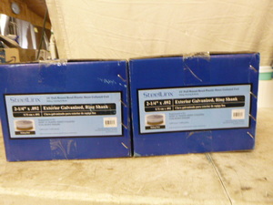 2 Boxes of SteelLinx Coil Siding Nails