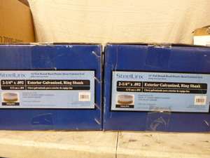 2 Boxes of SteelLinx Coil Siding Nails