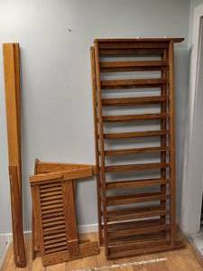WOOD FINISHED FUTON