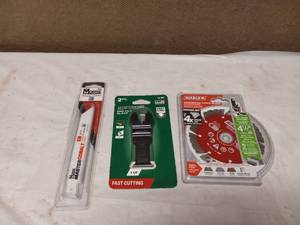 MORSE SAW BLADES, MASTERFORCE BLADE & DIABLO DIAMOND BLADE