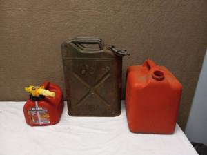 (3) GAS CAN