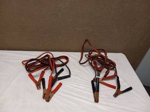 (2) JUMPING CABLES