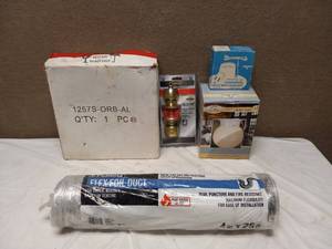 HOME LIGHTING, DOORKNOB & FLEX DUCT