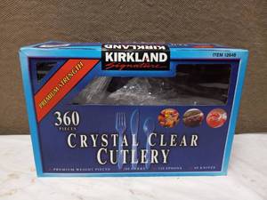 KIRKLAND CRYSTAL CLEAR CUTLERY