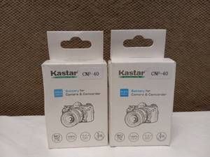 (2) KASTAR HIGH CAPACITY BATTERY