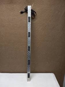 LARGE HEAVY DUTY DIAMOND CUT METAL POWER STRIP