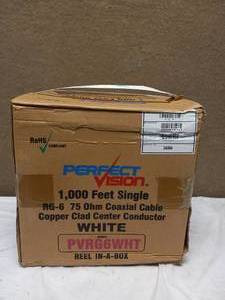 PERFECT VISION 1,000 FEET COAXIAL CABLE