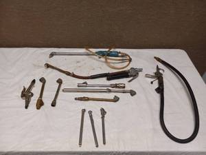ASSORTED AIR HOSE NOZZLES AND MORE