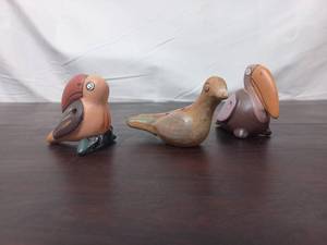 lot 34 image: Collection Clay Pottery Whistles