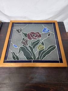 lot 64 image: Stained Glass Window Art