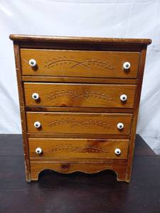 lot 77 image: End Table Cabinet