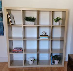 lot 43 image: Ikea 16  Square Storage Wall Unit