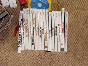 lot 162 image: Wii Game System & Library