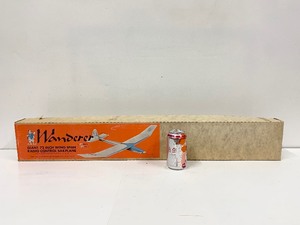 lot 18 image: LARGE Vintage Marks Models Giant WANDERER Balsa Wood RC Model Airplane Kit