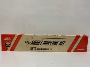lot 27 image: LARGE Vintage MRCMK Models SPIRIT OF ST. LOUIS Balsa Wood RC Model Airplane Kit