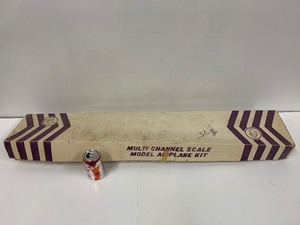 lot 30 image: LARGE Vintage Royal Products HIEN SR TONY Balsa Wood RC Model Airplane Kit