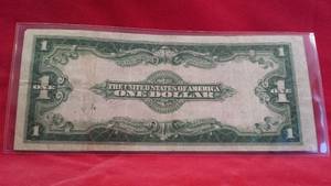 US $1 Silver Certificate, Large Size Currency, Series of 1923
