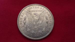 US Silver Dollar Coin, 1921-D