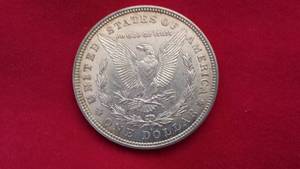 US Silver Dollar Coin, 1921-D