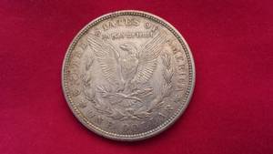 US Silver Dollar Coin, 1921-D
