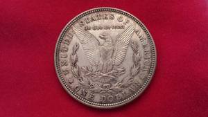 US Silver Dollar Coin, 1921-D
