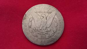 US Silver Dollar Coin, 1878