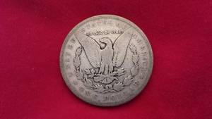 US Silver Dollar Coin, 1890