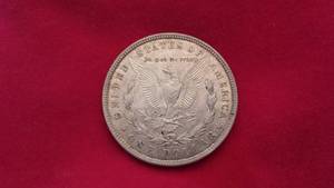 US Silver Dollar Coin, 1921-D