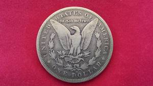 US Silver Dollar Coin, 1890-O