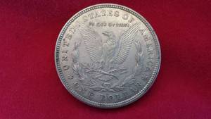 US Silver Dollar Coin, 1921-D
