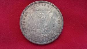 US Silver Dollar Coin, 1921-D