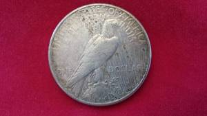 US Silver Dollar Coin, 1923-S
