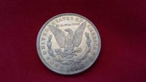 US Silver Dollar Coin, 1921-D