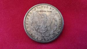 US Silver Dollar Coin, 1880-S