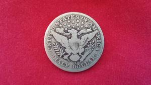 US Silver Half Dollar Coin, 1914-S