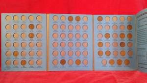 Whitman Book Collection of US Lincoln Head Pennies (21)