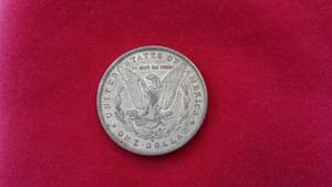 US Silver Dollar Coin, 1891-S