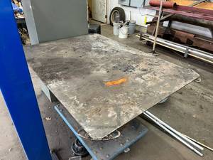 Hydraulic Metal Working Table