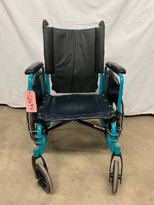 Invacare Patient Care Collapsible Wheelchair - See Pictures For Size &amp Condition