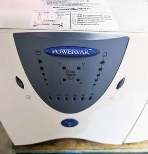 Powervar ABCE1100-11 Backup Battery Surge Protector UPS&nbsp120v 9.0a 100va Uninterrupted Power Supply - Guaranteed To Work See PDF For Specifications