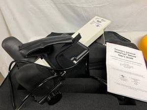 WOW SAUNDERS CERVICAL HOMETRAC DELUXE PNEUMATIC SYSTEM HOME NECK TRACTION DEVICE WCASE - EXCELLENT WORKING CONDITION&nbsp