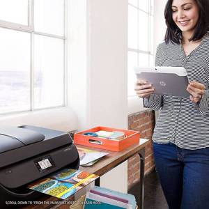 MSRP $300 HP OfficeJet 4650 All-in-One Wireless Printer with Mobile Printing, Instant Ink ready&nbspLaser Quality Text &amp Brilliant Color - Tested As Working
