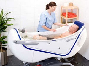 AMAZING MSRP $18,000 Arjo Parker� Power Height Adjustable Tilting Reclining Bathing System WSide Door Entry -Great Working Condition See PDF &amp Youtube About This Incredible Wheelchair Accessible Bathtub 1st Few Pics Are Stock Photos