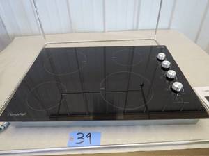 lot 39 image: AMZCHEF Electric Cooktop 30 Built-in Electric Burner with 4 Burners YL-EC4-307007