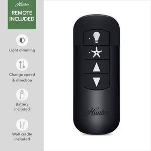 lot 5 image: Hunter 50008  Lakemont 60 LED Lakemont 60 3 Blade IndoorOutdoor LED Ceiling - Silver NEW Unopened
