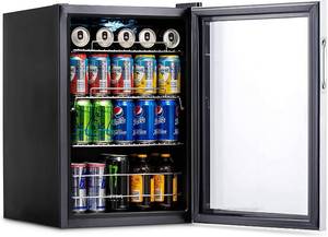 lot 46 image: NewAir Beverage Refrigerator Cooler with 90 Can Capacity - Unused