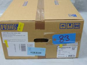 lot 83 image: TOTO SW3056AT40-01 S550e WASHLET & Auto Flush Ready Electronic Bidet  Elongated Brand NEW