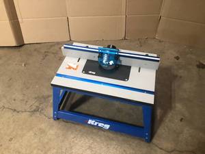 lot 3 image: Kreg Precision Bench Top Router Table open box review pictures