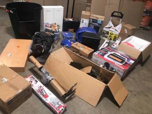 lot 31 image: Lot of assorted Tools, accessories, small housewares and misc items review pictures customer returns see pictures